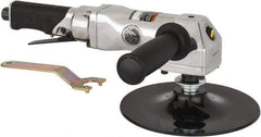 Florida Pneumatic - 7" Max Disc, 4,500 RPM, Pneumatic Handheld Disc Sander - 16 CFM, 1/4 NPT Inlet, 1 hp, 90 psi - Strong Tooling