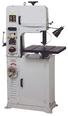 Vectrax - 39-3/4 Inch Throat Capacity, Variable Speed Pulley Vertical Bandsaw - 20 to 394 m/min, 2 HP, Three Phase - Strong Tooling