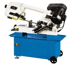 Vectrax - 7 x 12" Manual Combo Horizontal & Vertical Bandsaw - 1 Phase, 45° Vise Angle of Rotation, 1 hp, 115/230 Volts, Step Pulley Drive - Strong Tooling