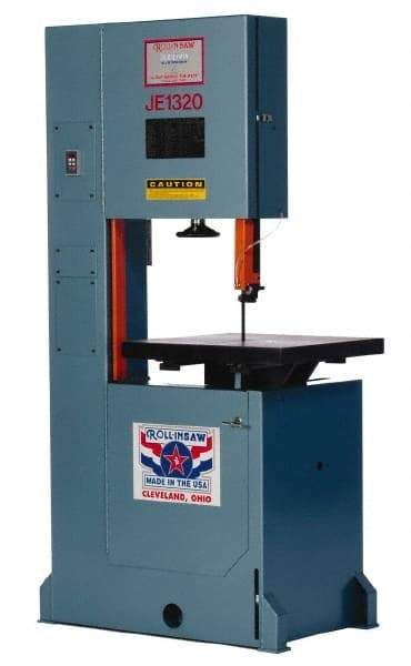 Roll-In Saw - 20 Inch Throat Capacity, Vertical Bandsaw - 70 to 500 SFPM, 2 HP, Three Phase - Strong Tooling