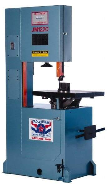 Roll-In Saw - 20 Inch Throat Capacity, Vertical Bandsaw - 70 to 500 SFPM, 2 HP, Three Phase - Strong Tooling