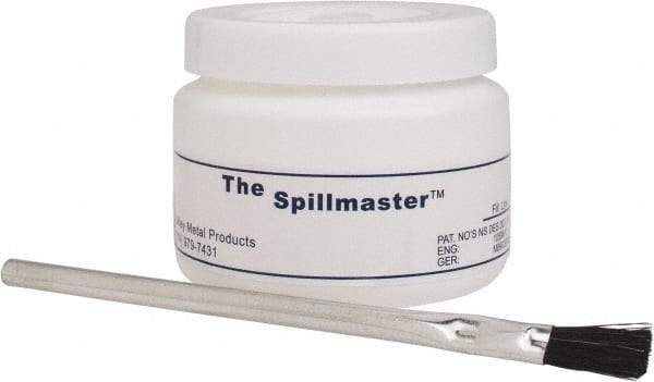 Made in USA - Spillproof Container - Polyethylene, White - Strong Tooling