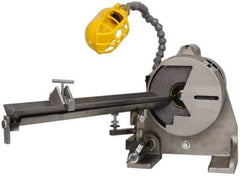 Made in USA - 1 Hp, Single Phase, Drill Bit Grinder - 110/220 Volts, For Use On Drill Bits - Strong Tooling