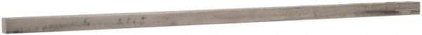 Value Collection - 12" Long x 3/8" High x 3/8" Wide, Plain Key Stock - Stainless Steel - Strong Tooling