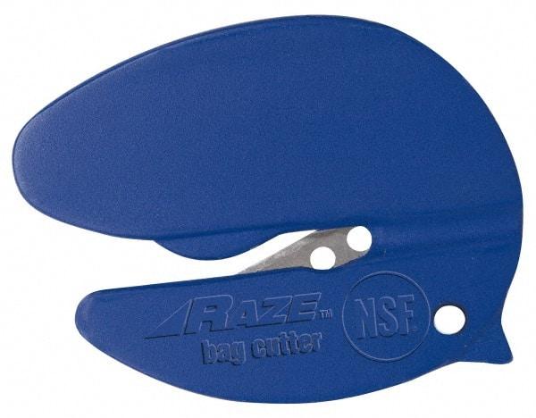 PHC - Fixed Film Cutter - 1/2" Blade, Blue Plastic Handle, 1 Blade Included - Strong Tooling