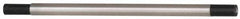 Interstate - 1-5/16" Face Diam, Standard Lathe Mandrel - 8-1/4" OAL - Strong Tooling