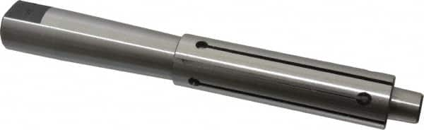 Interstate - 7/8 to 1" Grip, Expanding Lathe Mandrel - 7/8" Shank Diam, 3-1/2" Sleeve Length, 7" Arbor Length - Strong Tooling