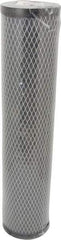 Pentair - 4-1/2" OD, Cellulose Fiber Cartridge Filter - 20-1/8" Long, Reduces Oils - Strong Tooling