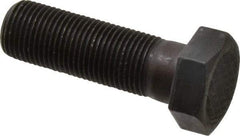 Fairlane - Serrated Tooth, 5/8-18, 2" Shank Length, 1-1/2" Thread Length, Black Oxide Finish, Hex Head, Adjustable Positioning Gripper - 3/4" Pad Diam, 15/16" Hex, 7/16" Head Height, Fine Tooth Grade - Strong Tooling