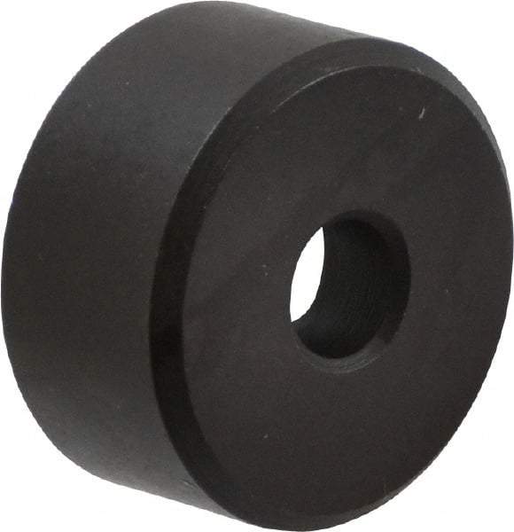 Fairlane - 1/2" OAL, 1" OD, Steel, Counterbored Rest Button - Black Oxide Coating - Strong Tooling