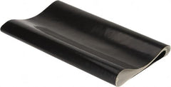 Made in USA - 12" Long, 12" Wide, 0.031" Thick, Buna-N Rubber Foam Sheet - 45 to 55 Durometer, Black, -20 to 180°F, 2,500 psi Tensile Strength, Adhesive Backing, Stock Length - Strong Tooling