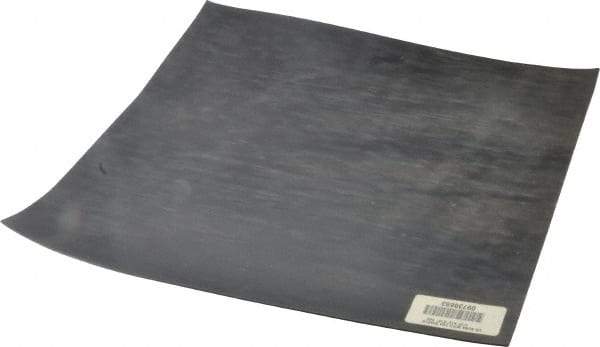 Made in USA - 12" Long, 12" Wide, 1/16" Thick, Buna-N Rubber Foam Sheet - 45 to 55 Durometer, Black, -20 to 180°F, 2,500 psi Tensile Strength, Adhesive Backing, Stock Length - Strong Tooling