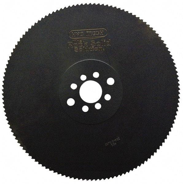 Made in USA - 13-3/4" Blade Diam, 84 Teeth, Carbide-Tipped Cold Saw Blade - 40mm Arbor Hole Diam, 3.2mm Blade Thickness - Strong Tooling