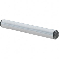 Value Collection - 3/16" Diam x 1-1/2" Pin Length Alloy Steel Oversized Dowel Pin - C 50-58 Hardness, 7,200 Lb Breaking Strength, 1 Beveled & 1 Rounded End - Strong Tooling