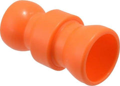 Loc-Line - 2 Piece, 1/2" ID Coolant Hose In-Line Valve - Female to Ball Connection, Acetal Copolymer Body, Unthreaded, Use with Loc-Line Modular Hose Systems - Strong Tooling