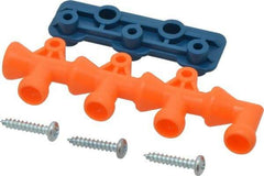 Loc-Line - 1/4" Hose Inside Diam, Coolant Hose Manifold - For Use with Loc-Line Modular Hose System and Shields, 8 Pieces - Strong Tooling