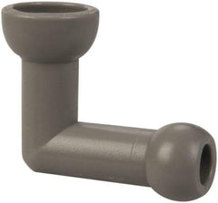 Cedarberg - 1/4" Hose Inside Diam, Coolant Hose Elbow - Female to Male, for Use with Snap Together Hose System, 2 Pieces - Strong Tooling