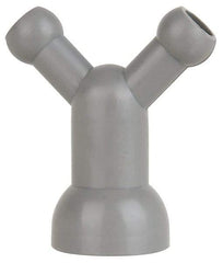 Cedarberg - 1/2" Hose Inside Diam, Coolant Hose Y-Fitting - For Use with Snap Together Hose System, 2 Pieces - Strong Tooling