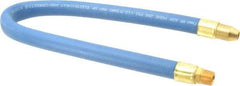 Coilhose Pneumatics - 24" Hose Length, 3/8" Nozzle Diam, 1/2" Hose ID, Coolant Hose - 3/8" NPT For Mist Coolant Systems - Strong Tooling