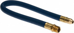 Coilhose Pneumatics - 24" Hose Length, 1/2" Nozzle Diam, 1/2" Hose ID, Coolant Hose - 1/2" NPT For Mist Coolant Systems - Strong Tooling