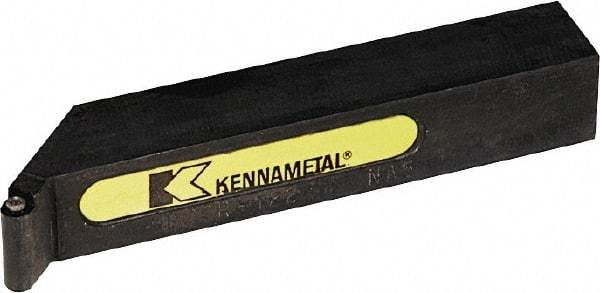 Kennametal - SRGC, Right Hand Cut, 25mm Shank Height x 25mm Shank Width, Neutral Rake Indexable Turning Toolholder - 150mm OAL, RC..0802M0 Insert Compatibility, Series Screw-On - Strong Tooling