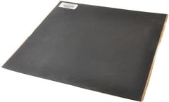 Made in USA - 12" Long, 12" Wide, 1/16" Thick, Neoprene Rubber Foam Sheet - 45 to 55 Durometer, Black, -20 to 170°F, 2,500 psi Tensile Strength, Adhesive Backing, Stock Length - Strong Tooling