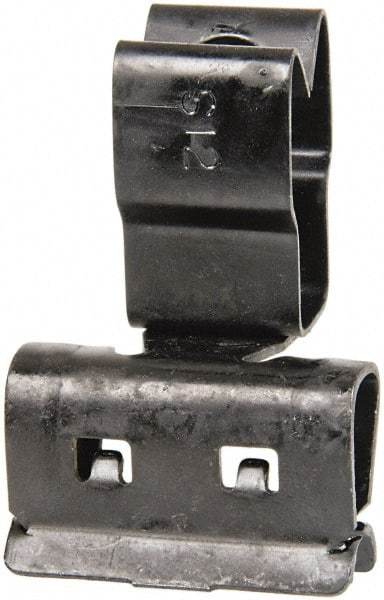 Thomas & Betts - Spring Steel Rigid/EMT Flange Mounted Snap In Conduit Clip - 1/2 - 1" EMT, 1/2" Rigid, Anodized Finish - Strong Tooling