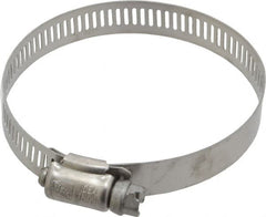 IDEAL TRIDON - SAE Size 40, 2-1/16 to 3" Diam, Stainless Steel Worm Drive Clamp - 1/2" Wide, Material Grade 201/305, Series 620 - Strong Tooling