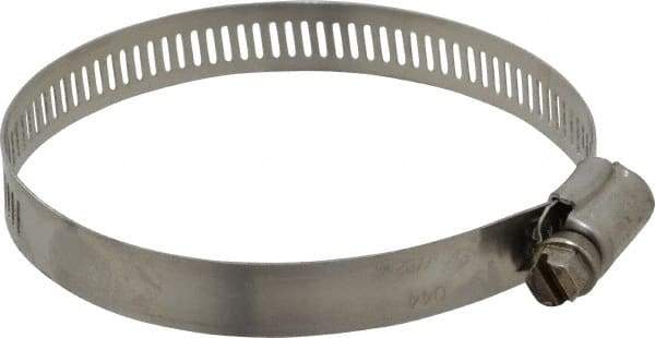 IDEAL TRIDON - SAE Size 44, 2-5/16 to 3-1/4" Diam, Stainless Steel Worm Drive Clamp - 1/2" Wide, Material Grade 201/305, Series 620 - Strong Tooling