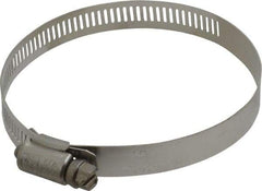 IDEAL TRIDON - SAE Size 52, 2-13/16 to 3-3/4" Diam, Stainless Steel Worm Drive Clamp - 1/2" Wide, Material Grade 201/305, Series 620 - Strong Tooling