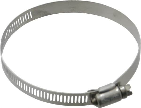 IDEAL TRIDON - SAE Size 60, 3-5/16 to 4-1/4" Diam, Stainless Steel Worm Drive Clamp - 1/2" Wide, Material Grade 201/305, Series 620 - Strong Tooling