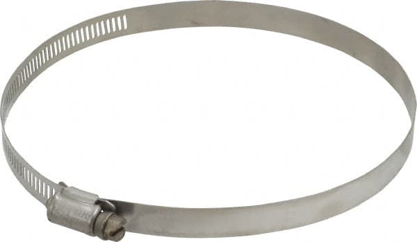 IDEAL TRIDON - SAE Size 88, 4-1/16 to 6" Diam, Stainless Steel Worm Drive Clamp - 1/2" Wide, Material Grade 201/305, Series 620 - Strong Tooling