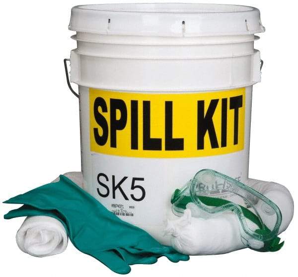 PRO-SAFE - Oil Only Spill Kit - 5 Gal Pail - Strong Tooling