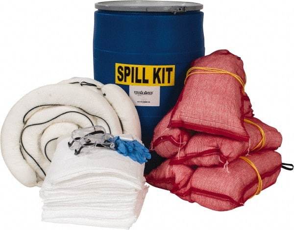 PRO-SAFE - Oil Only Spill Kit - 55 Gal Polyethylene Drum - Strong Tooling