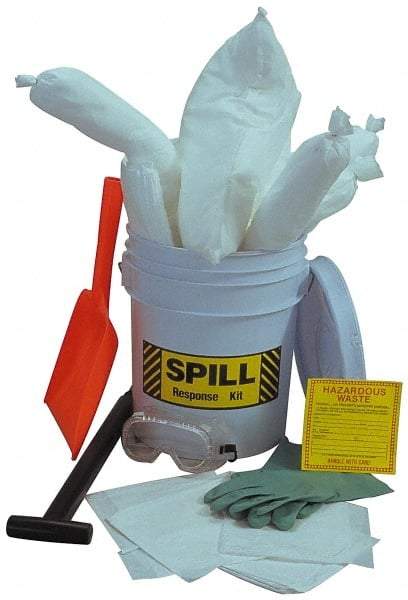 PRO-SAFE - Universal Spill Kit - 5 Gal Polypropylene Pail - Strong Tooling