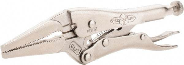 Irwin - 6" OAL Standard Jaw Locking Pliers - 2-1/4" Jaw Opening, Standard Handle - Strong Tooling