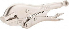 Irwin - 7" OAL Straight Jaw Locking Pliers - 1-1/8" Jaw Opening, Standard Handle - Strong Tooling