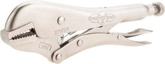 Irwin - 10" OAL Straight Jaw Locking Pliers - 1-5/8" Jaw Opening, Standard Handle - Strong Tooling