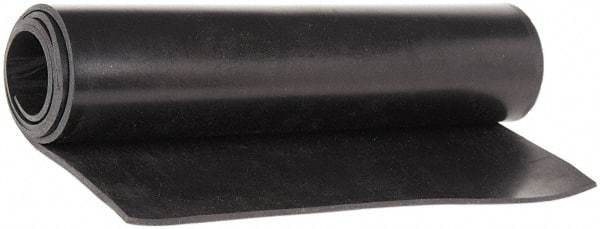 Made in USA - 36" Wide, 1" Thick, Buna-N Rubber Foam Sheet - 65 to 75 Durometer, Black, -40 to 212°F, 1,500 psi Tensile Strength, Cut-to-Length - Strong Tooling