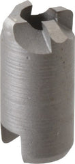 Made in USA - 4 Flutes, 1/4" Diam, 1/8" Pilot Hole Diam, High Speed Steel Reverse Counterbore - Strong Tooling