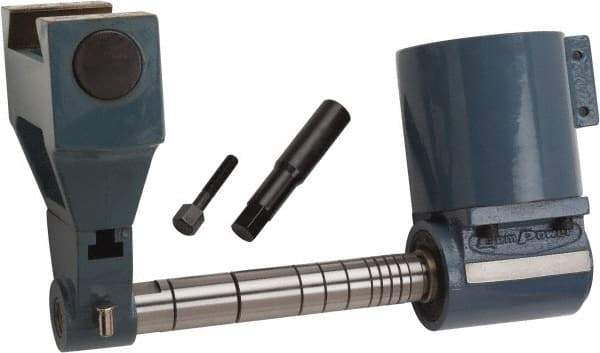 Vectrax - Right Angle Milling Head - R8 Spindle Taper, Compatible with GS 20 Series Manual Milling Machine, Includes 1 Inch Arbor, Arbor Support for NT40 Spindle, Horizontal Milling Attachment Including Right Angle Head and NT40 in - R8 out - Strong Tooling