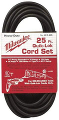 Milwaukee Tool - Power Drill Quik-Lok Cord Set - For All Magnum Drills - Strong Tooling