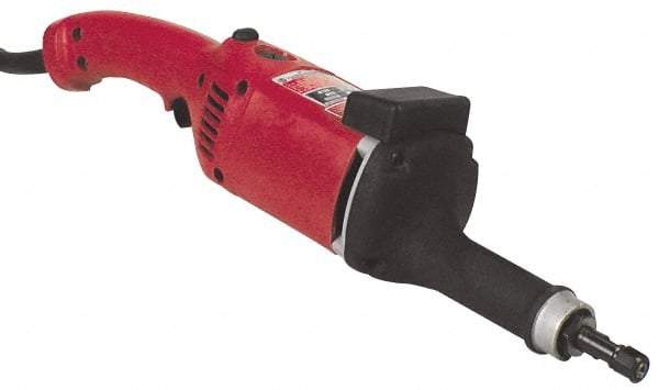 Milwaukee Tool - 1/4 Inch Collet, 14,500 RPM, Straight, Electric Die Grinder - 120 Volt, 11 Amp, 9 Ft. Long Cord - Strong Tooling