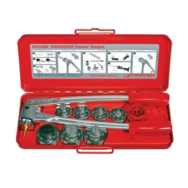 Rothenberger - Flaring Tools & Tube Expanders Type: Tube Expander Maximum Pipe Capacity (Inch): 1-1/8 - Strong Tooling