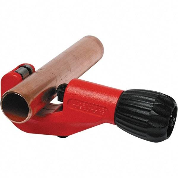 Rothenberger - 1/4" to 1-5/8" Pipe Capacity, Tube Cutter - Cuts Aluminum, Copper, 6-1/2" OAL - Strong Tooling