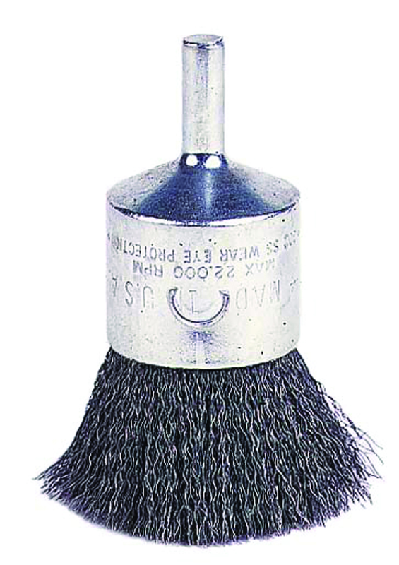 1'' Diameter - Steel Wire End Brush - Strong Tooling