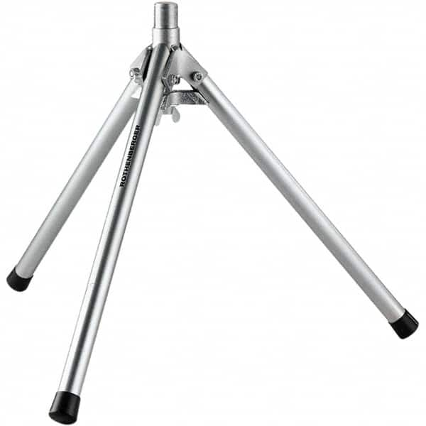 Rothenberger - 1/2" to 1-1/8" Pipe Capacity, Portable Tristand with Stationary Head - 22" High, 75 Lb Capacity - Strong Tooling