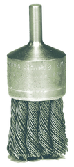 1-1/8'' Diameter - Knot Type Steel Wire End Brush - Strong Tooling