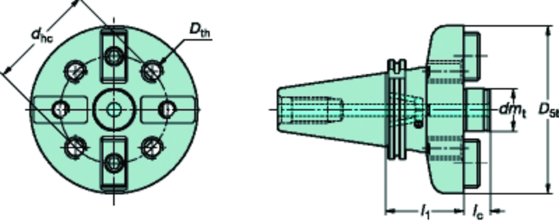 392.646XL-5040 080 CoroBore® XL - Strong Tooling