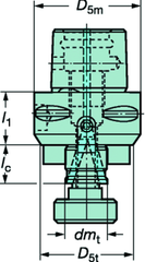 C4 A39105C25035 Capto® Adapter - Strong Tooling